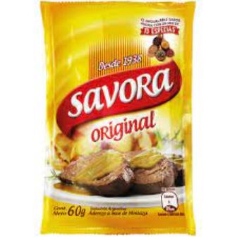 SAVORA 60gr sachet ( blis x 30 uni) MOSTAZA